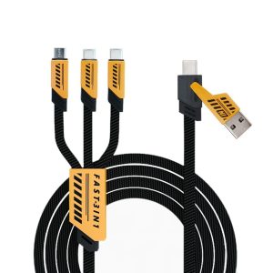 3 in 2 usb type c pd 65w multiple charger cable fast charger usb type c multifunctional usb data cable