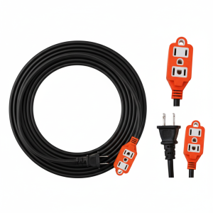 american extension cord 3pin us power cable
