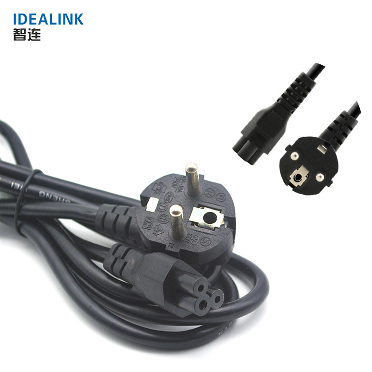 3 pin eu style power cord female iec end ac power cable 3 pin eu style power cord female iec end ac power cable