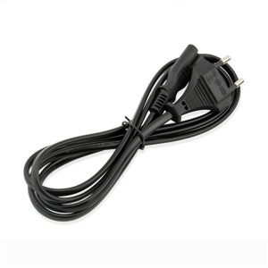 power cord 1.5 meters eu pc power cord with 2 pin electric plug