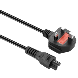 1.5m iec figure 8 3prong uk c7 bs ac power cable