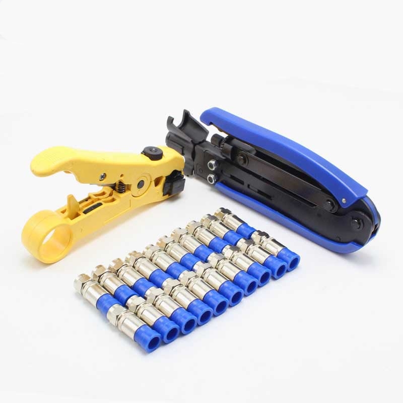 adjustable coaxial cable crimper stripper crimping tool for rg6 rg59 rg11 squeeze pliers crimper adjustable coaxial cable crimper stripper crimping tool for rg6 rg59 rg11 squeeze pliers crimper