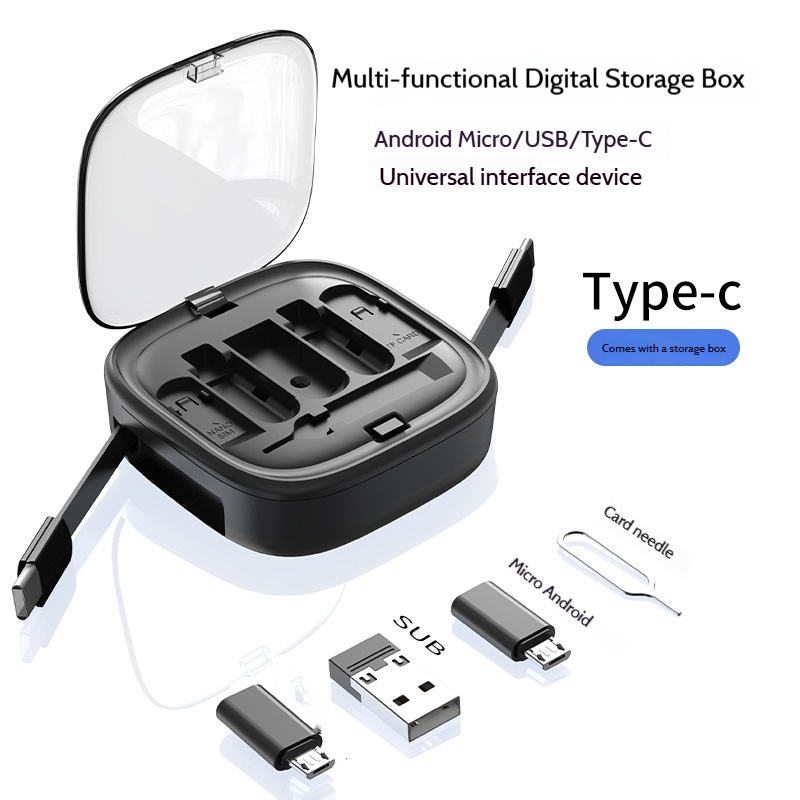 multifunction retractable cables box 6 in 1 charging cable adapter set perfect gift desk stand travel cable adapters kit box multifunction retractable cables box 6 in 1 charging cable adapter set perfect gift desk stand travel cable adapters kit box