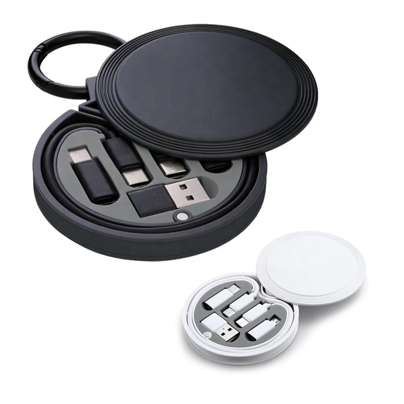 6 in 1abs 60w otg adapter 3a fast charging braid 60w fast charging data cable set including storage box 6 in 1abs 60w otg adapter 3a fast charging braid 60w fast charging data cable set including storage box