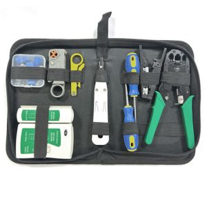customizable ethernet punch down cord end impact set easy rj45 rj12 rj11 network lan cable crimping tool pliers kit
