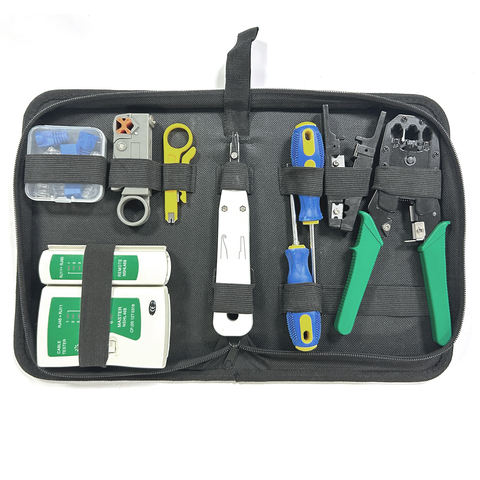 customizable ethernet punch down cord end impact set easy rj45 rj12 rj11 network lan cable crimping tool pliers kit customizable ethernet punch down cord end impact set easy rj45 rj12 rj11 network lan cable crimping tool pliers kit
