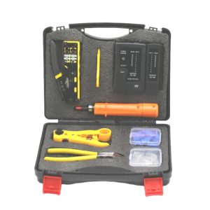 network tool kit11 in 1 professional tool cases for rj45 crimp tool kit rj45 crimp tool