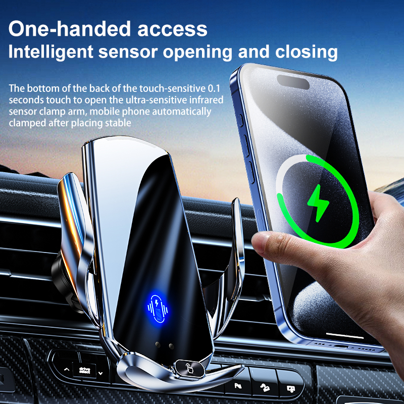 car charger fast charging wireless car charger holder 15w car mobile phone holders car charger fast charging wireless car charger holder 15w car mobile phone holders