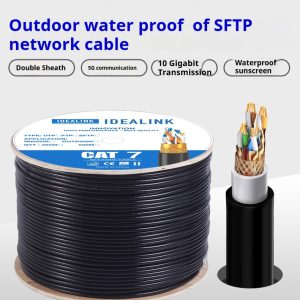 cat7 ethernet lan network cable outdoor sftp 23awg 22awg 1000mhz 1200mhz communication cables