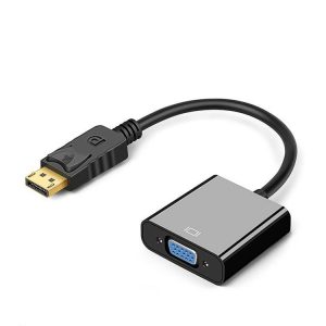 1080p dp to vga cable displayport male to vga female converter adapter cable