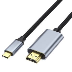 usb c 4k 30hz adapter compatible type c to displayport hd mi cable for macbook huawei mate computer