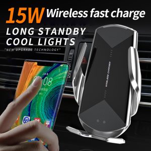 q1 15w car holder wireless charging fast wireless car charger mobile phone holders