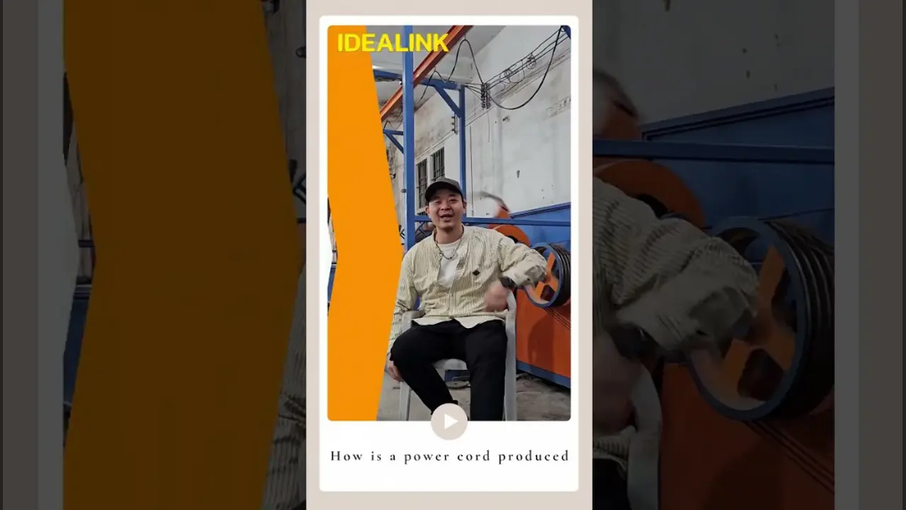 Factory 360° Tour | IDEALINK Cables Power cord factory video