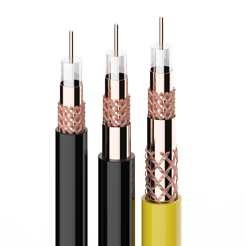 blk coax variants RG59 coaxial cable shield construction comparison